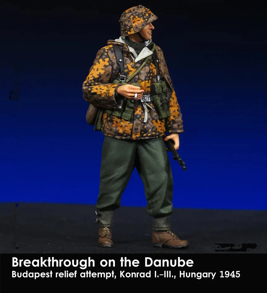 WWII Soviet Danube Breakthrough 1945 1/35 Resin Diorama Set - 1/35 resin model view 5