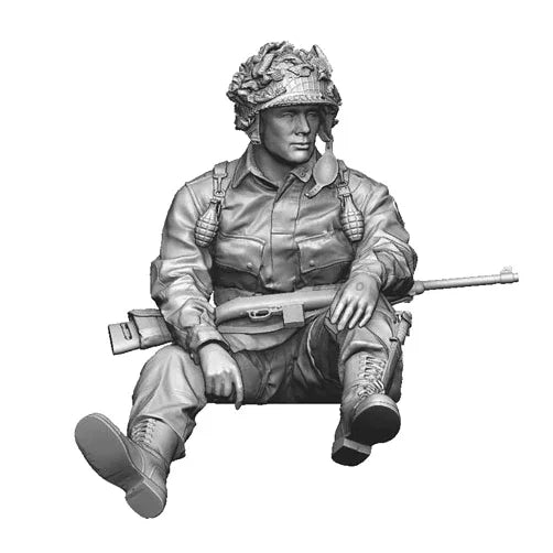 WWII US Infantry Squad 6-Figure Diorama 1/35 Resin Kit - 1/35 resin model view 3
