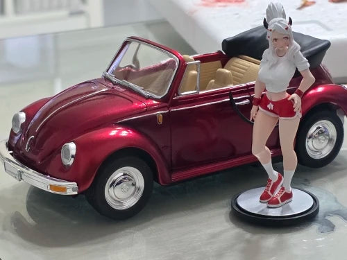Anime Demon Girl with Tail 1/24 Resin Figure Kit - 1/24 resin model view 5
