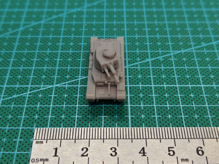 Panzer 35(t) Light Tank 1/144 Resin Model Kit - 1/144 resin model view 3