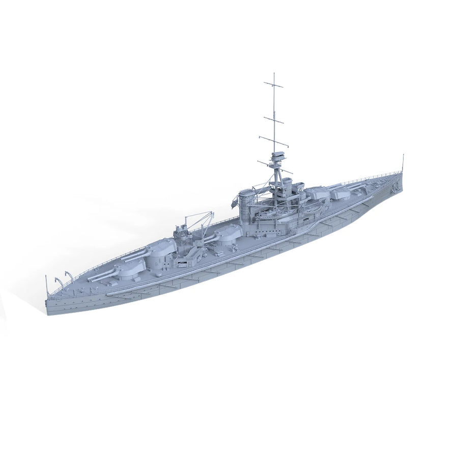 HMS Orion British Battleship 1/700 Resin Model Kit - 1/700 resin model view 3