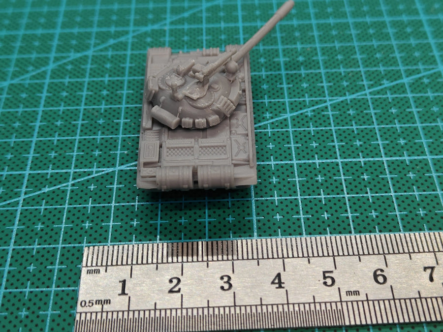 T-55A Main Battle Tank 1/144 Resin Model Kit - 1/144 resin model view 2