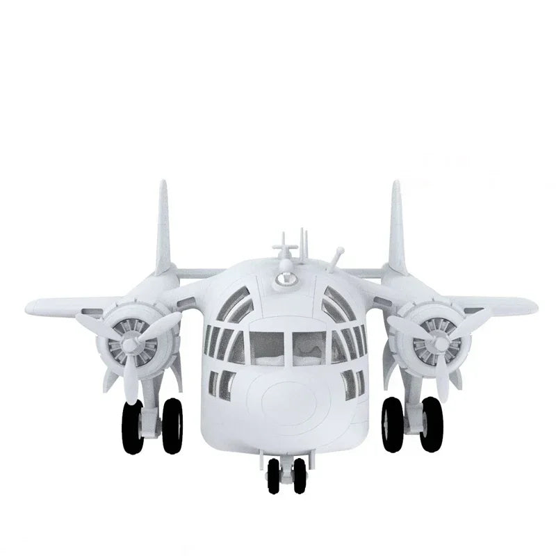 Fairchild C-119 Flying Boxcar Transport Aircraft 1/35 Resin Model Kit - 1/35 resin model view 4