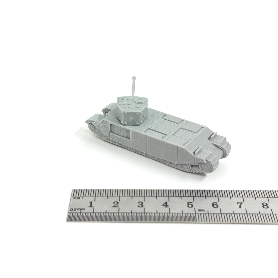 TOG II Heavy Tank 1/144 Scale Resin Model Kit - 1/144 resin model view 4