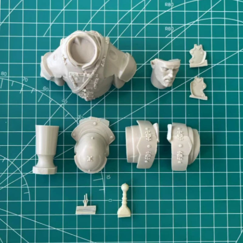 Roman Legionary Centurion 1/10 Resin Bust - 1/10 resin model view 5