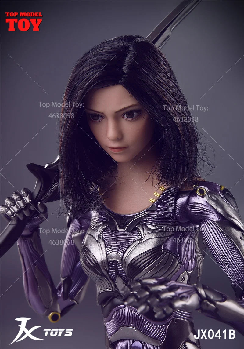 Alita Battle Angel Female Cyborg 1/6 Resin Bust Figure Kit - 1/6 resin model view 2