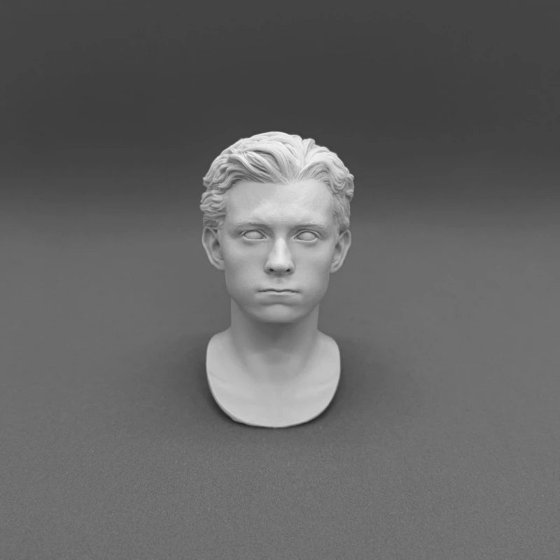 1/6 Scale Movie Character Head Busts Resin Figures - 8 Styles - 1/6 resin model view 3