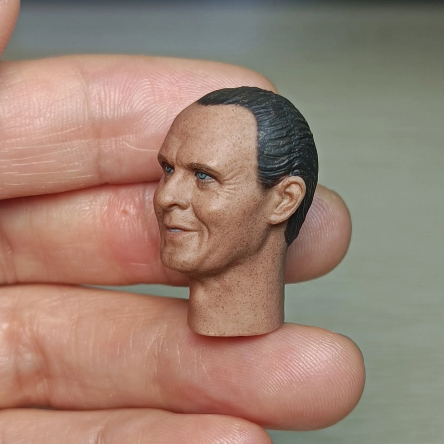 Realistic Male Portrait Bust 1/12 Resin Figure Kit - resin model view 2