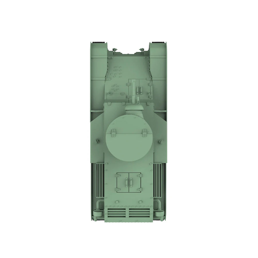 US M3 Stuart Light Tank 1/56 Resin Model Kit - 1/56 resin model view 2