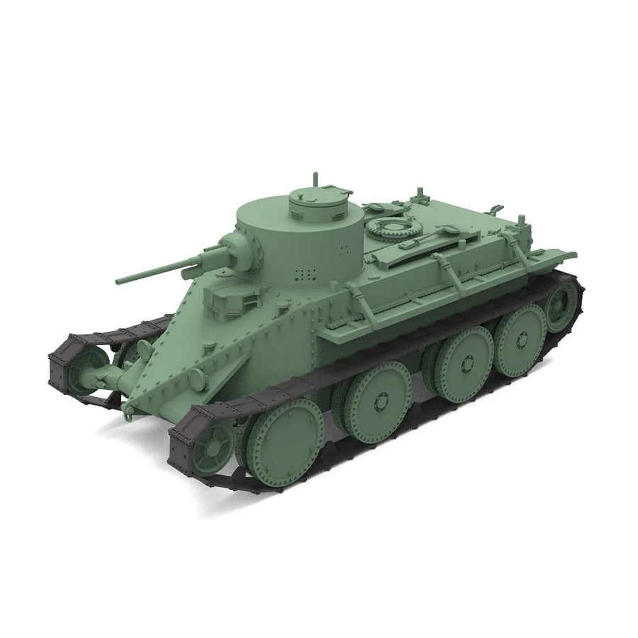 US M1931 Christie Medium Tank 1/56 Resin Model Kit - 1/56 resin model view 3