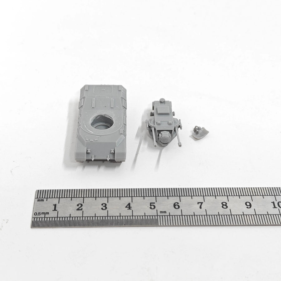 Flakpanzer Gepard Self-Propelled Anti-Aircraft Gun 1/144 Resin Kit - 1/144 resin model view 5