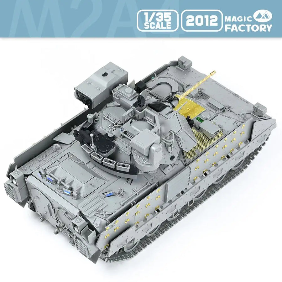 M2A4 Bradley IFV with CVTESS 1/35 Scale Resin Model Kit - 1/35 resin model view 3
