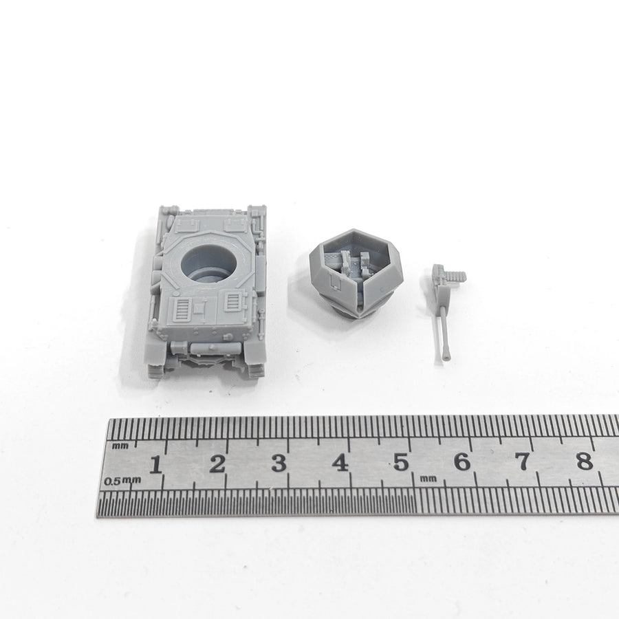 WWII German Flakpanzer IV Ostwind 1/144 Resin Model Kit - 1/144 resin model view 5