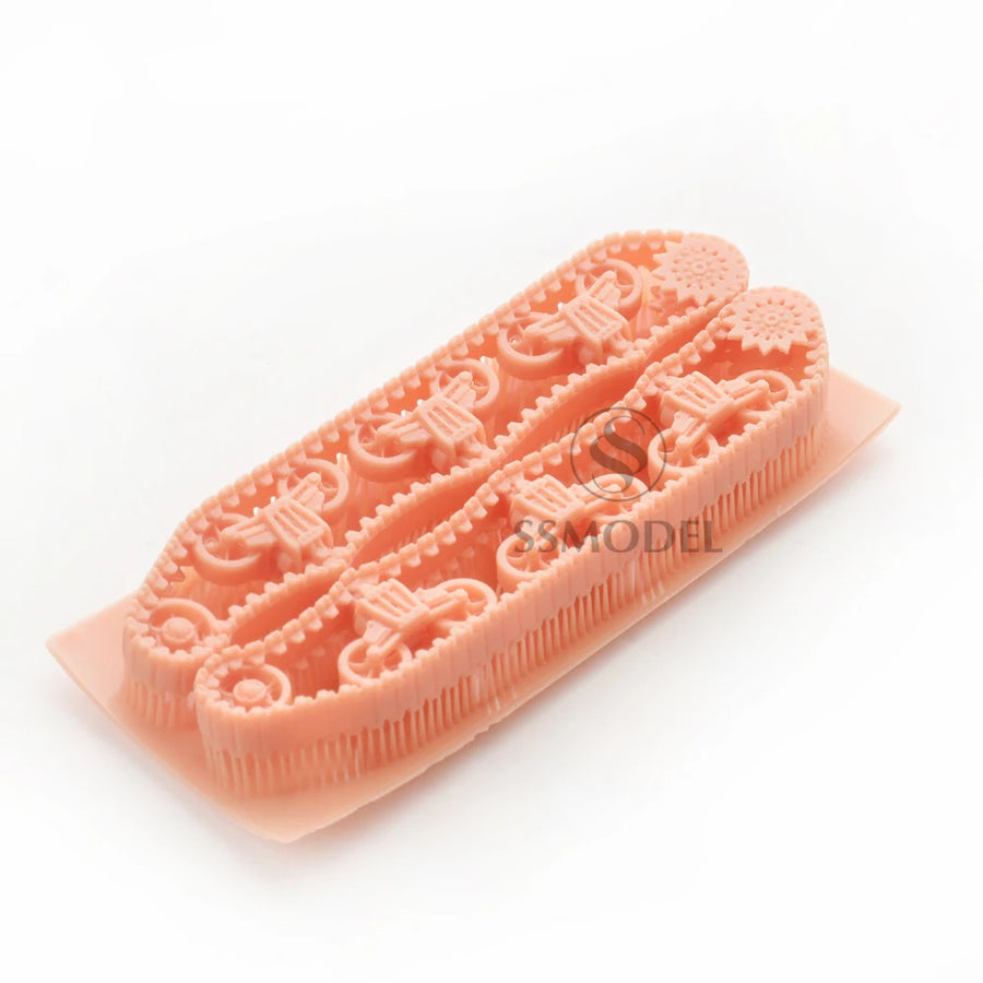 US M3 Lee Medium Tank Track Links 1/35 Scale Resin Detail Kit - 1/35 resin model view 2