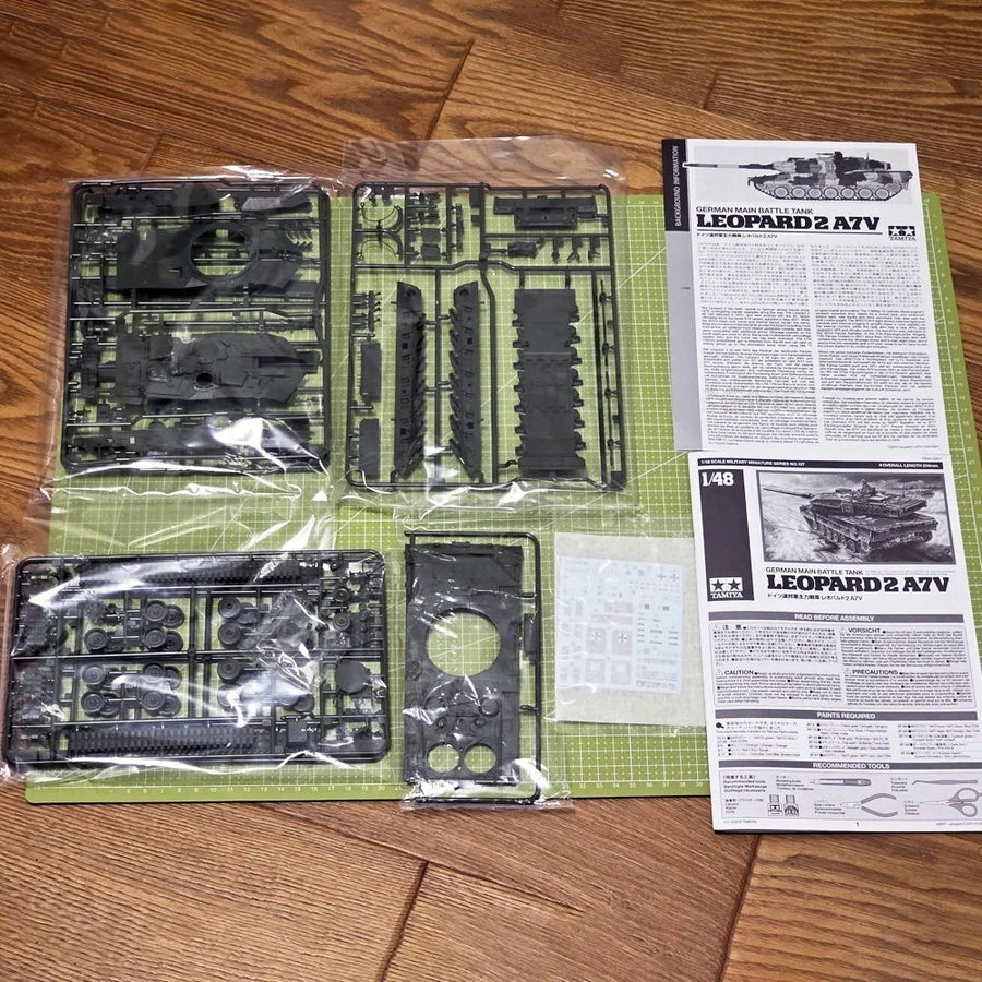 German Leopard 2A7V Main Battle Tank 1/48 Resin Model Kit - 1/48 resin model view 4