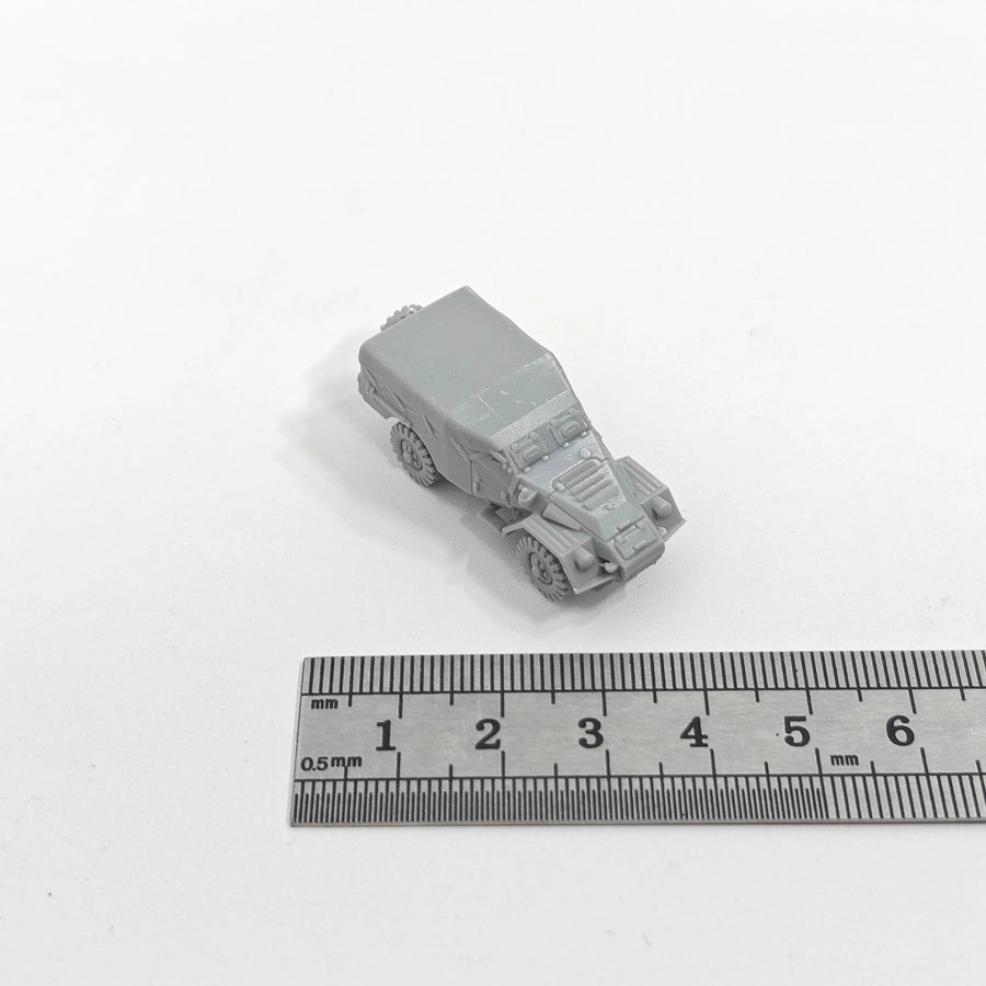 German WWII Staff/Command Car (Horch 108 or Kfz type) 1/200 Resin Vehicle Kit - unpainted resin model kit