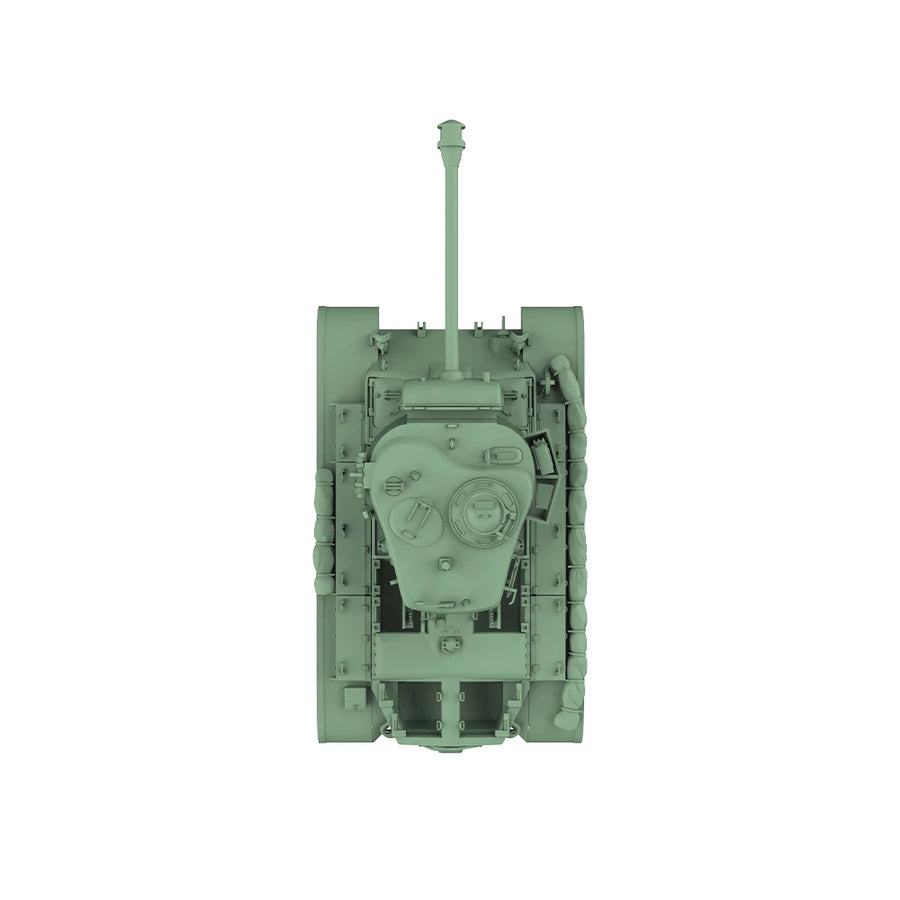 WWII US M26 Pershing Heavy Tank 1/160 Resin Model Kit - 1/160 resin model view 5