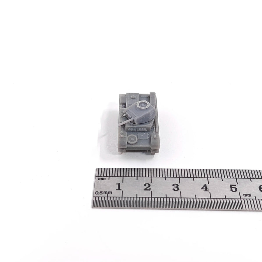 Panzer II Ausf.F WWII German Tank 1/144 Resin Model Kit - 1/144 resin model view 3