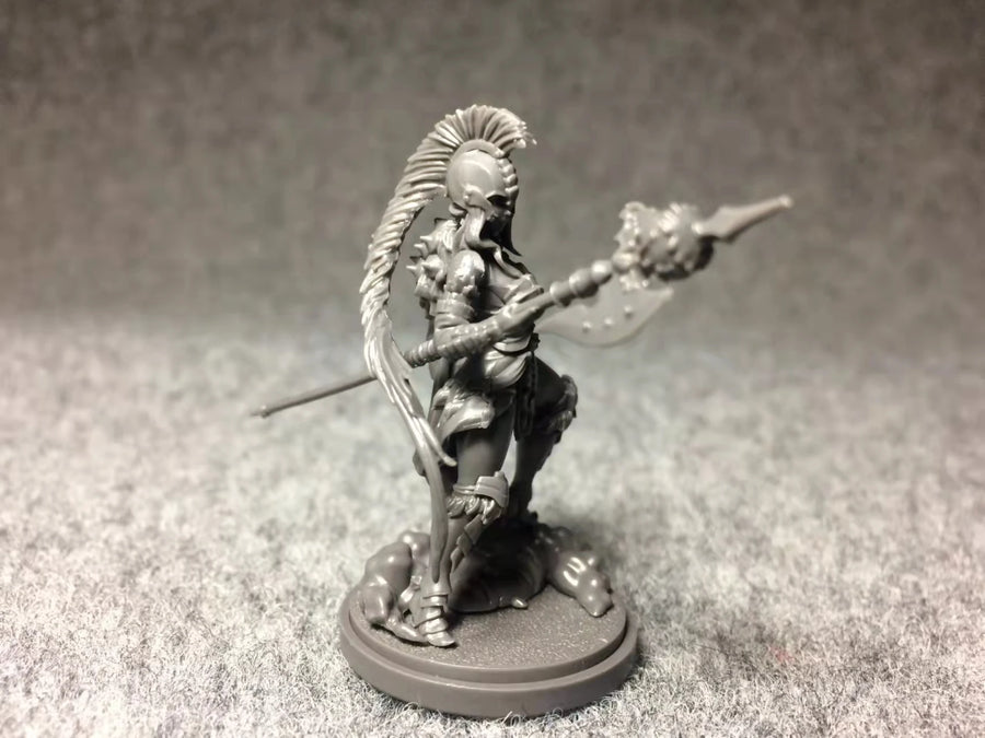 Beauty Soldier A-104 Warrior Goddess 130mm Resin Figure Kit - 130mm resin model view 2