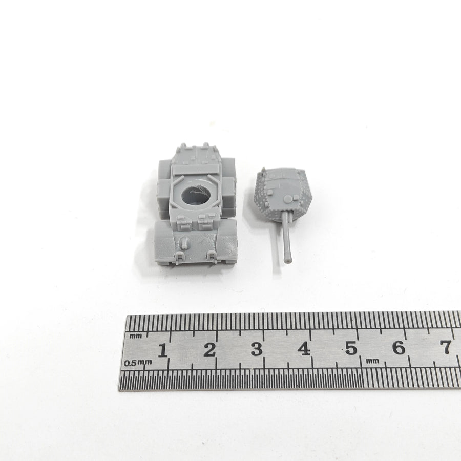 Staghound Mk III Armored Car 1/144 Scale Resin Model Kit - 1/144 resin model view 5