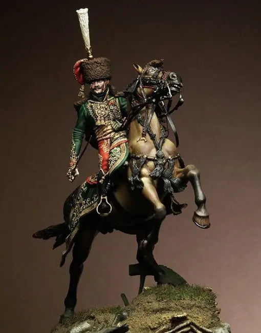 Napoleonic French General Lasalle 54mm Resin Figure Kit - 54mm resin model view 2