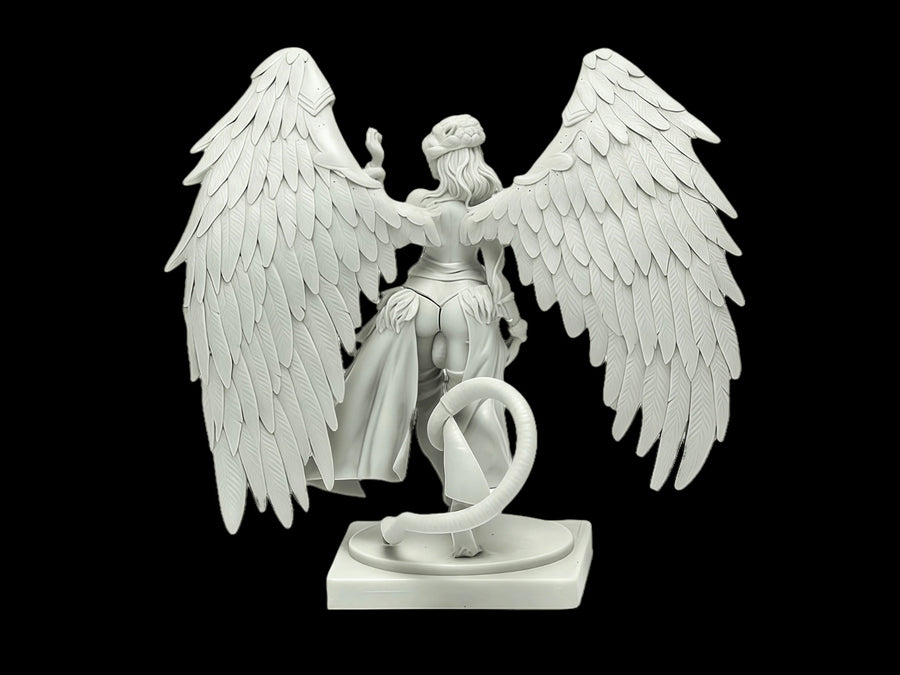 Winged Justice Angel 40mm Resin Figure - 40mm resin model view 2
