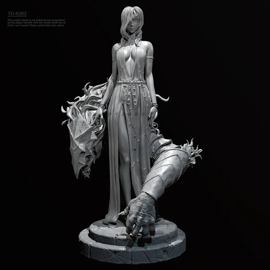 Daenerys Targaryen Dragon Queen 50mm Resin Figure Kit - 50mm resin model view 3