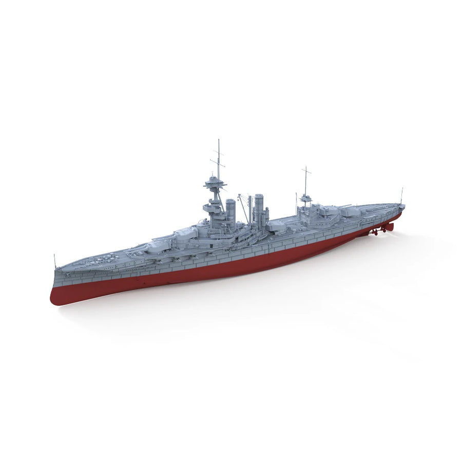 HMS Iron Duke Battleship 1/700 Resin Model Kit - 1/700 resin model view 2
