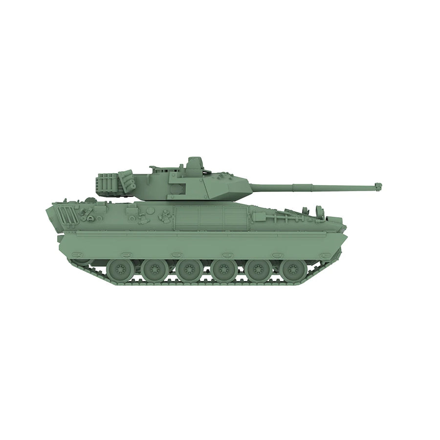 Modern Light Tank with Turret 1/220 Resin Model Kit - resin model view 2