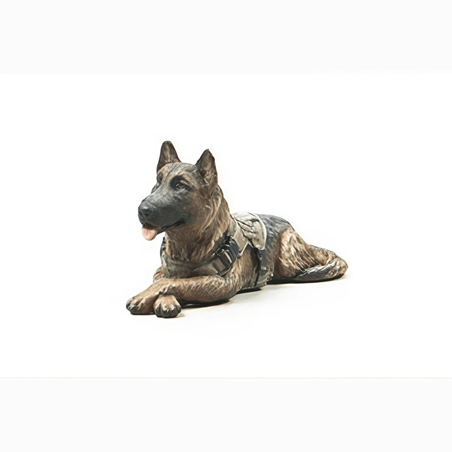 Modern US Special Forces Team with Military Working Dogs 1/35 Resin Figure Set - resin model view 3