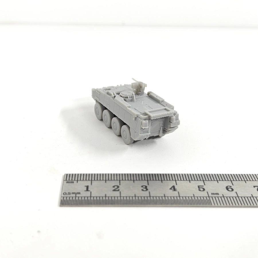 Piranha Wheeled Armored Personnel Carrier 1/144 Resin Model Kit - 1/144 resin model view 4