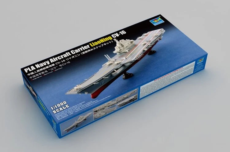 PLA Navy Liaoning CV-16 Aircraft Carrier 1/1000 Resin Model Kit - 1/1000 resin model view 4