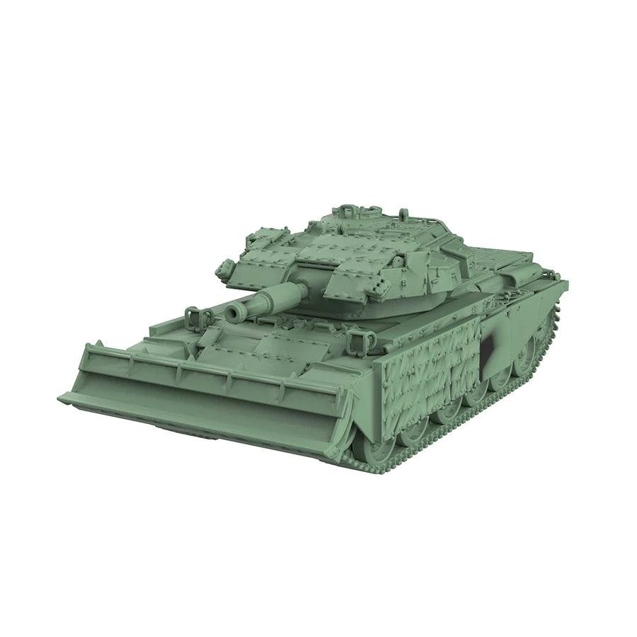 British Centurion AVRE Main Battle Tank 1/56 Scale Resin Model Kit - 1/56 resin model view 4