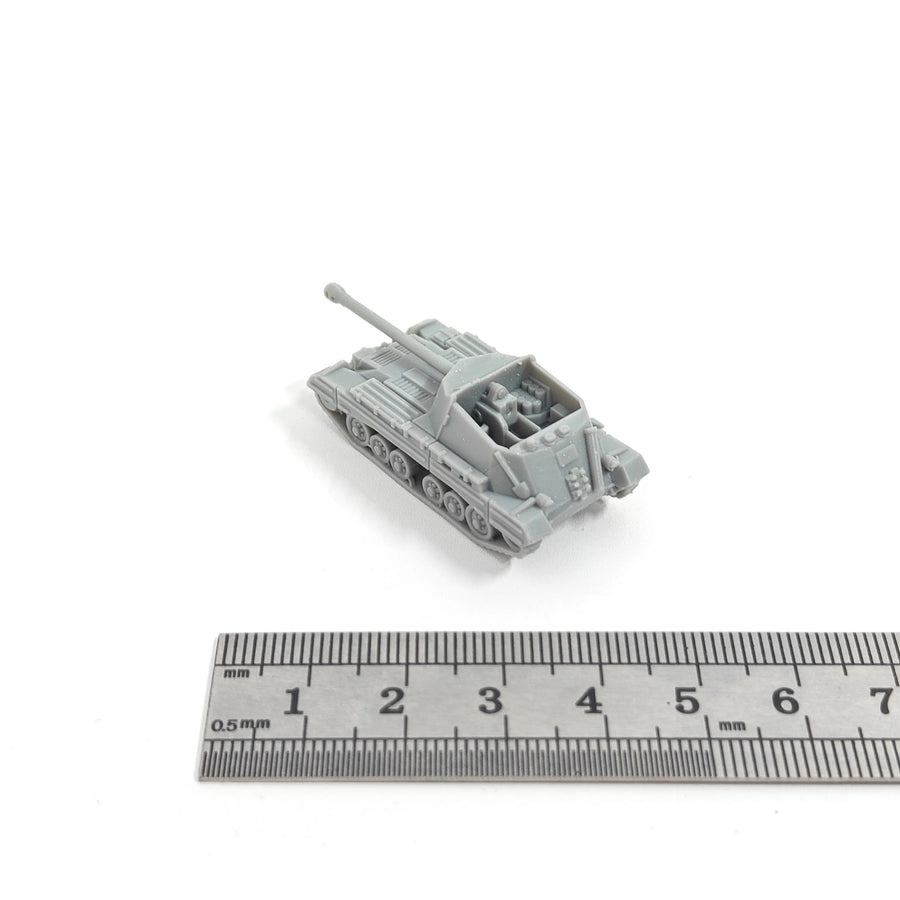 WWII British Archer Tank Destroyer 1/144 Scale Resin Model Kit - 1/144 resin model view 4