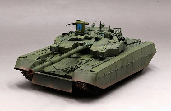 Modern T-90 Main Battle Tank Digital Camouflage 1/35 Resin Vehicle Kit - resin model view 4