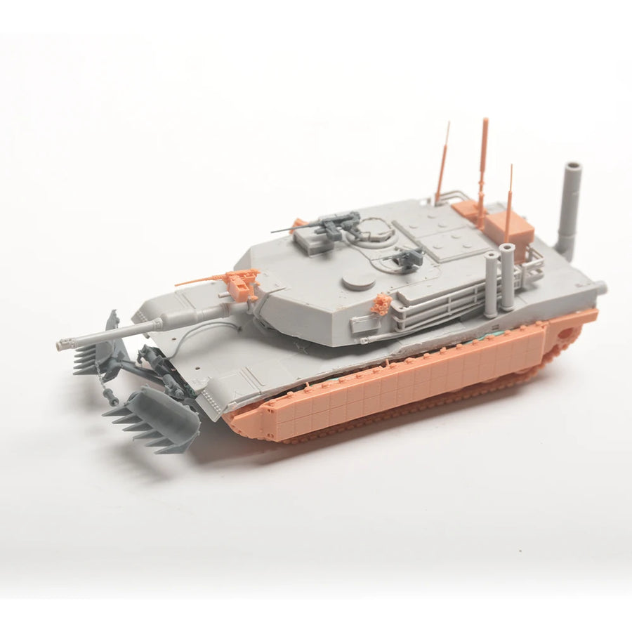 Modern US Army M1 Abrams Main Battle Tank 1/72 Resin Vehicle Kit - resin model view 5