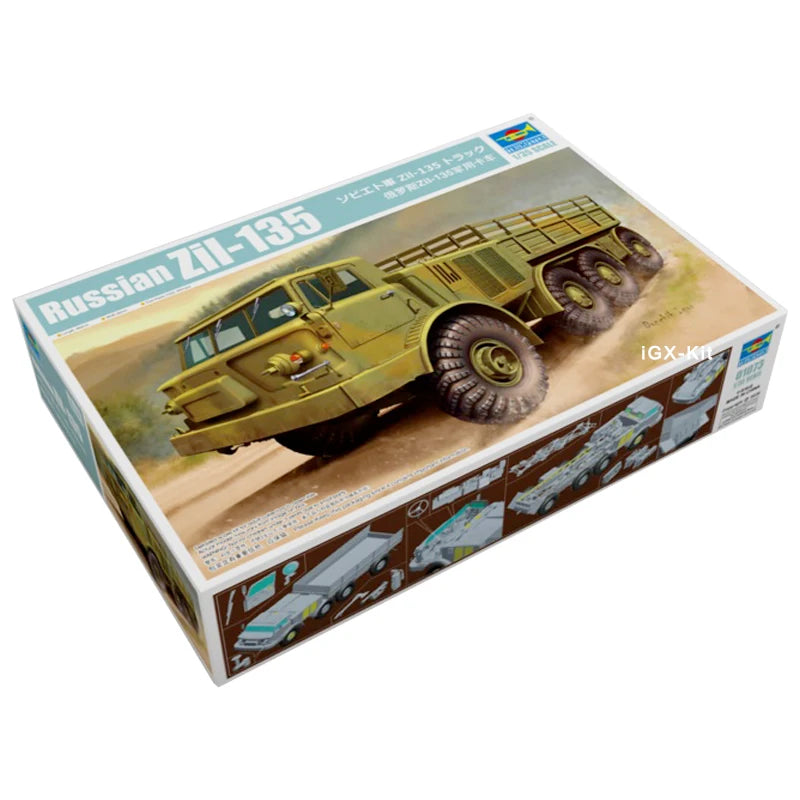 Russian ZIL-135 Military Truck 1/35 Scale Resin Model Kit - 1/35 resin model view 2