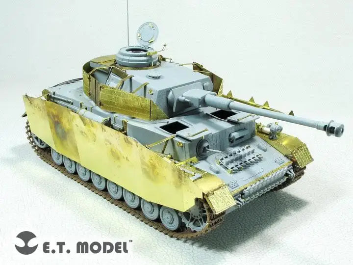 WWII German Panzer IV Ausf.H Mid Version 1/35 Resin Detail Kit - 1/35 resin model view 2