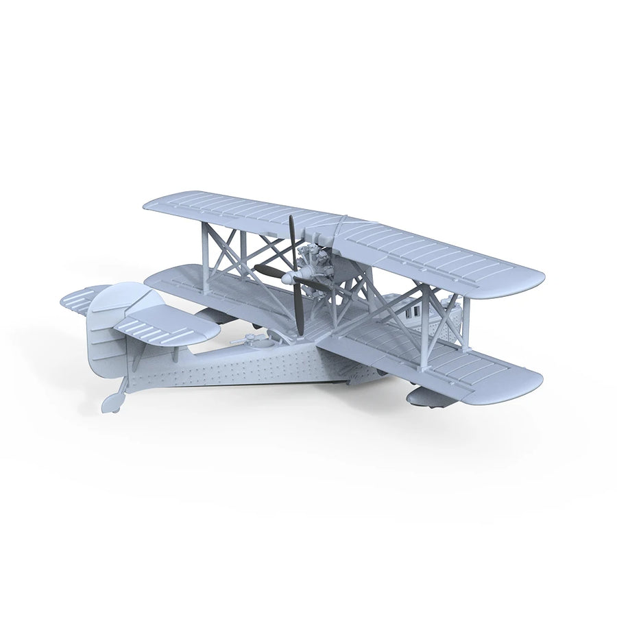 British Supermarine Walrus Amphibian 1/100 Scale Resin Model Kit - 1/100 resin model view 2