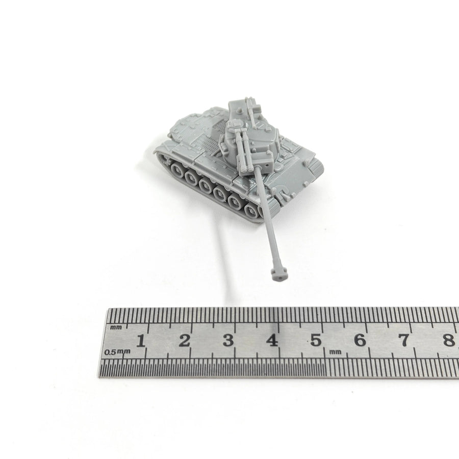 T26E4 Super Pershing Tank 1/144 Resin Model Kit - 1/144 resin model view 2