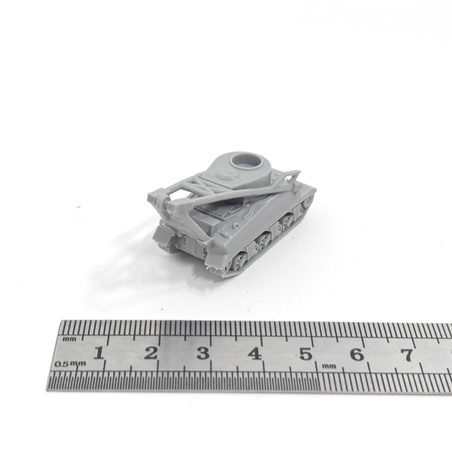 M32 Tank Recovery Vehicle 1/144 Resin Model Kit - 1/144 resin model view 4