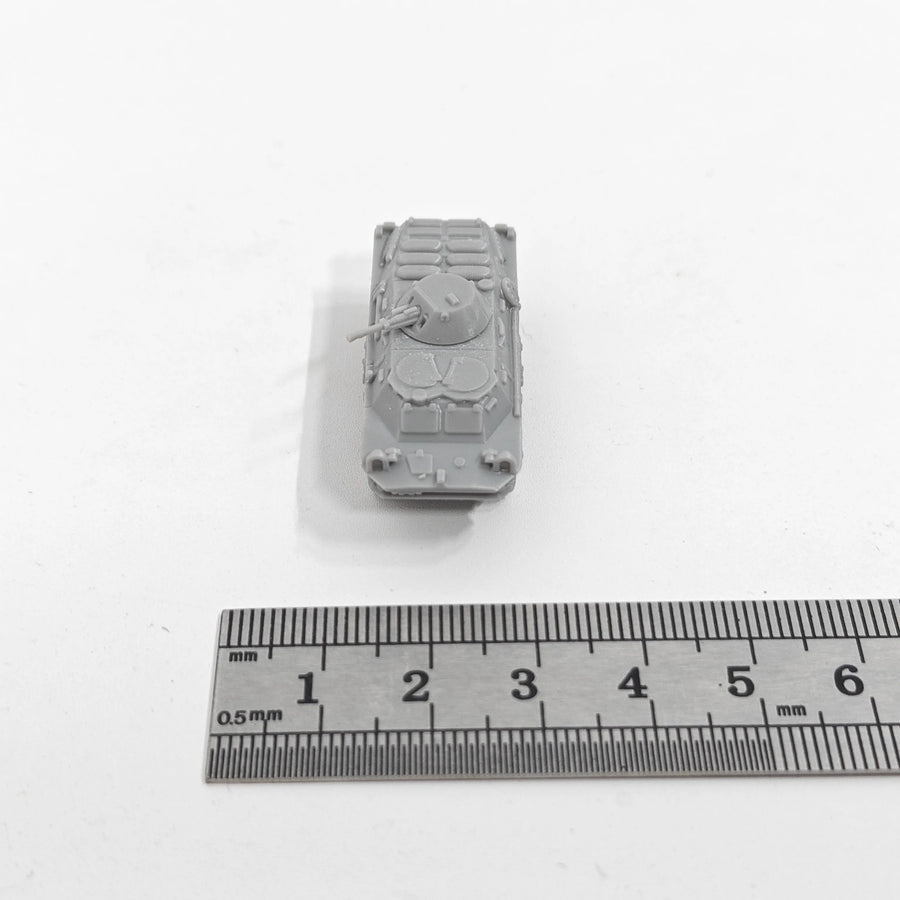 WWII Soviet BRDM-2 Armored Vehicle 1/144 Scale Resin Model Kit - 1/144 resin model view 4