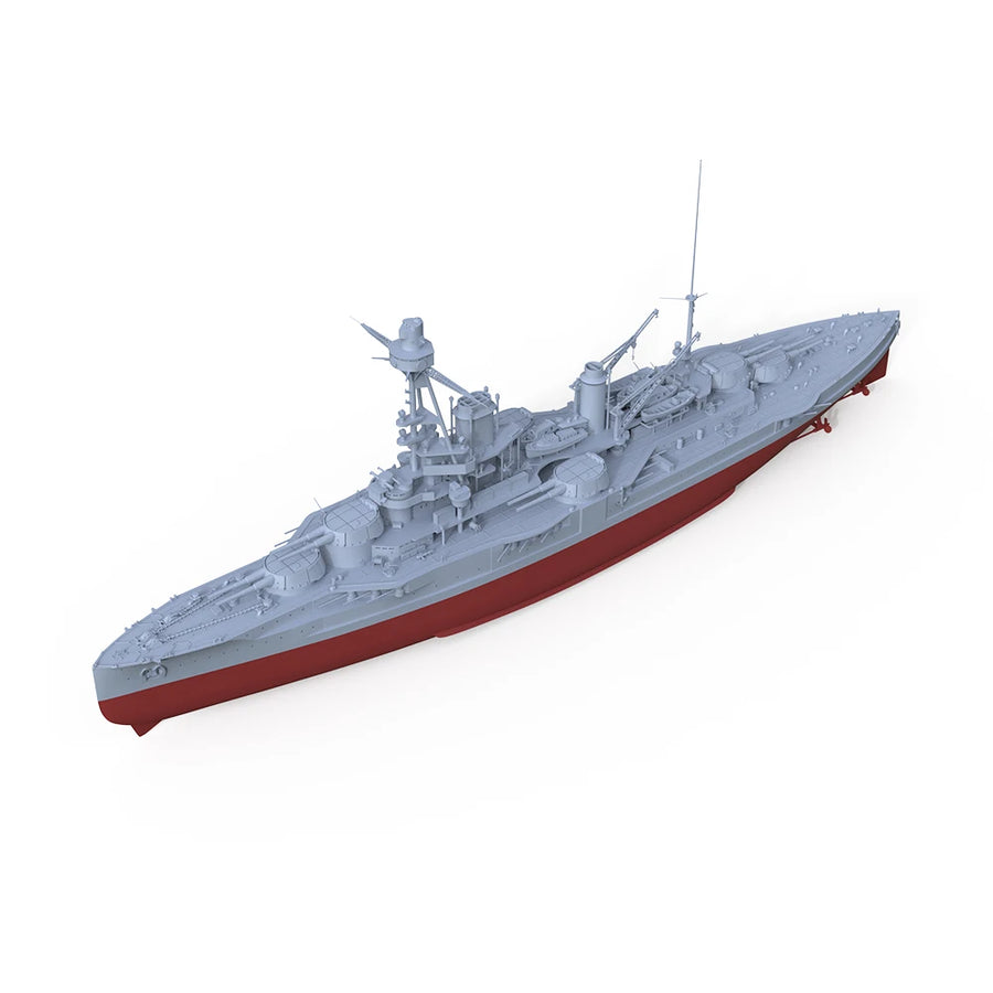 French Courbet-Class Battleship 1/700 Resin Model Kit - 1/700 resin model view 3