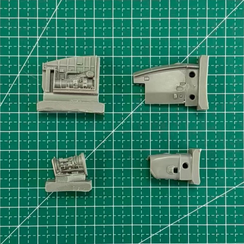 EH-101 Merlin Helicopter 1/72 Resin Model Kit with Detail Parts - 1/72 resin model view 3