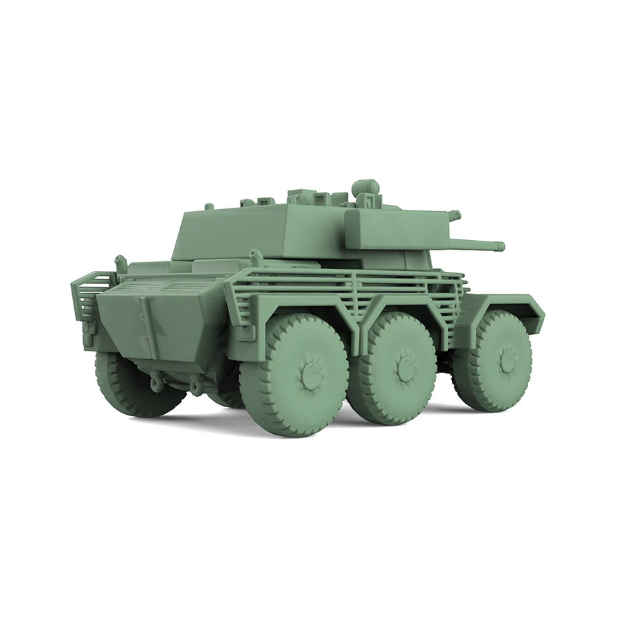 French Sphinx Armoured 6-Wheel Vehicle 1/220 Resin Model Kit - 1/220 resin model view 2