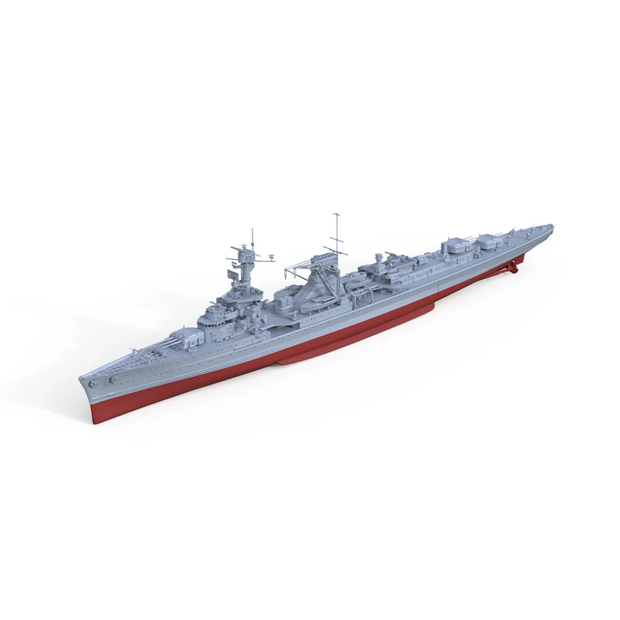 German KMS Leipzig Light Cruiser 1/350 Resin Model Kit - 1/350 resin model view 4