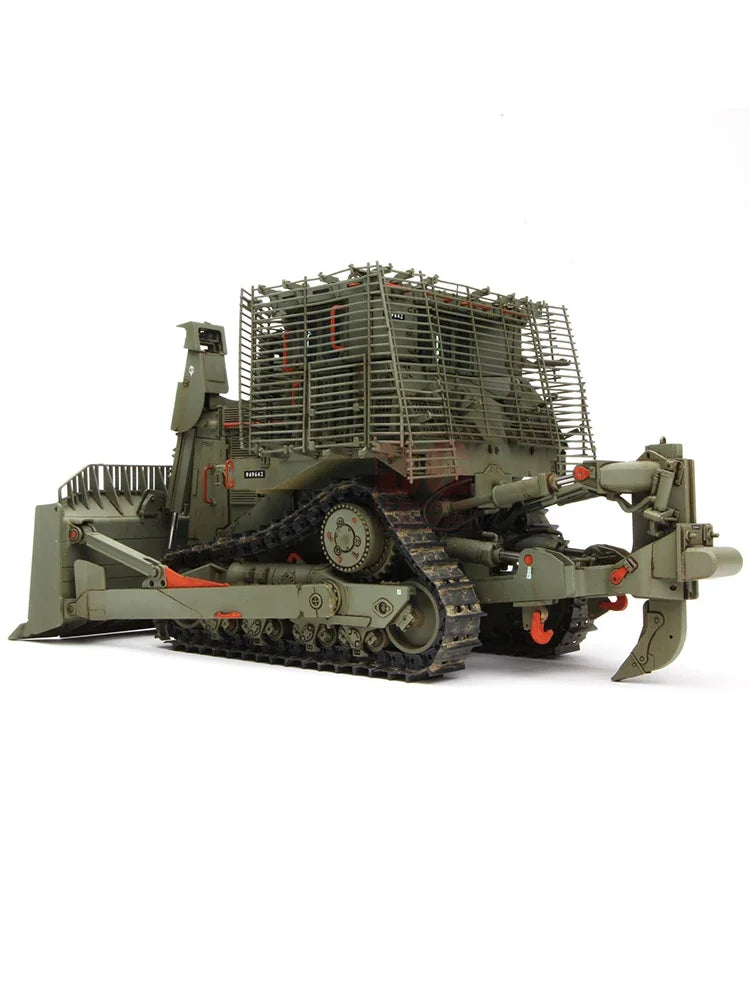 D9R Armored Bulldozer w/ Slat Armor 1/35 Scale Resin Model Kit - 1/35 resin model view 4