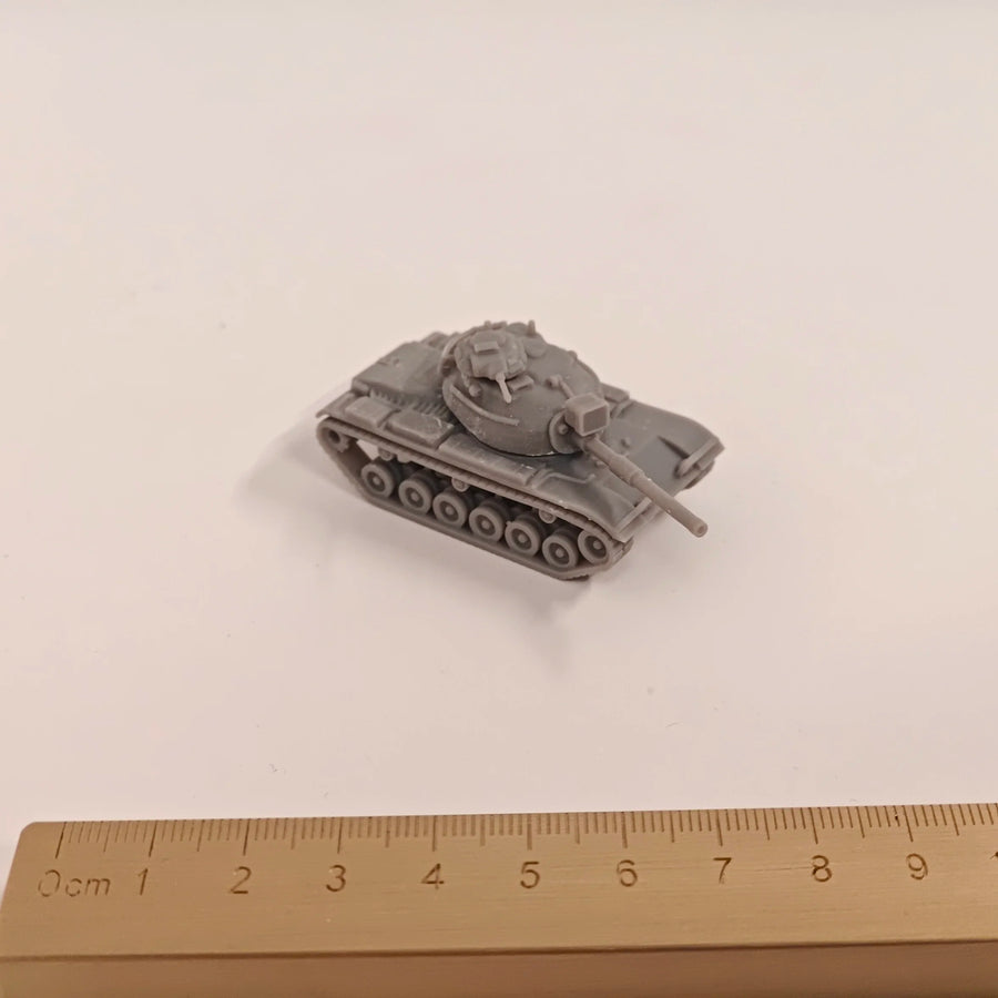 Korean War M48 Patton Medium Tank 1/144 Resin Vehicle Kit - resin model view 2