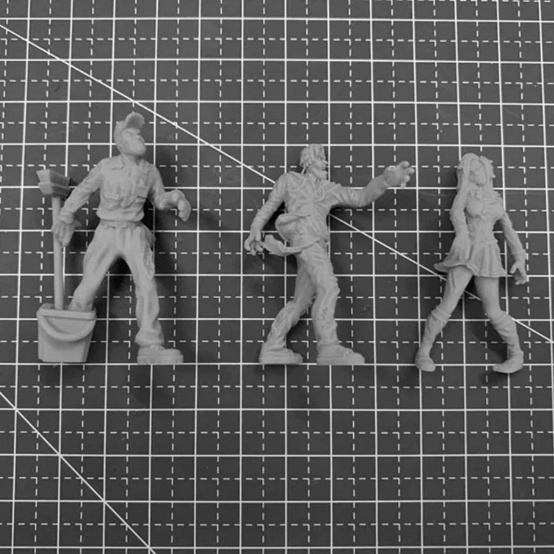 Vault Zombie Pack #4 - 1/35 Resin Figure Kit (4 Figures) - 1/35 resin model view 5