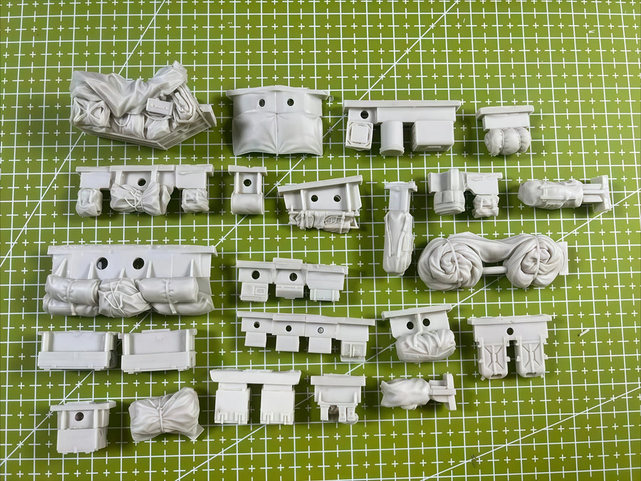 1/35 Scale Modern Main Battle Tank Resin Model Kit Unassembled - 1/35 resin model view 2